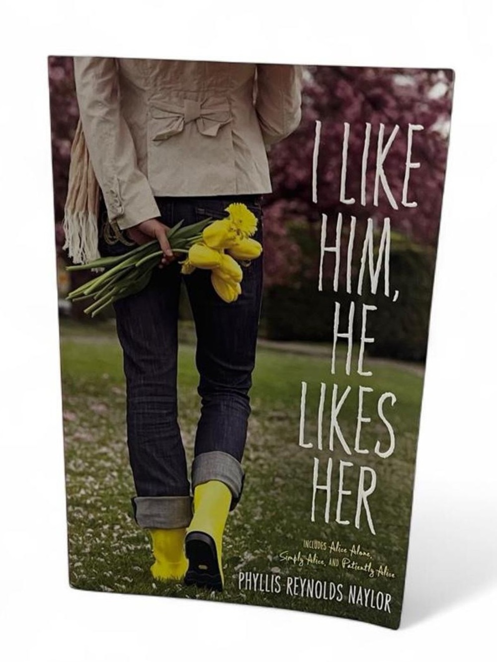 YA Fiction Paperback Book I Like Him, He Likes Her Phyllis Reynolds Naylor